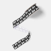 donzige grosgrain lint (Achterkant)