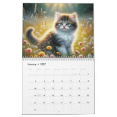 donzige Schattigee Kittens Kalender (Jan 2027)