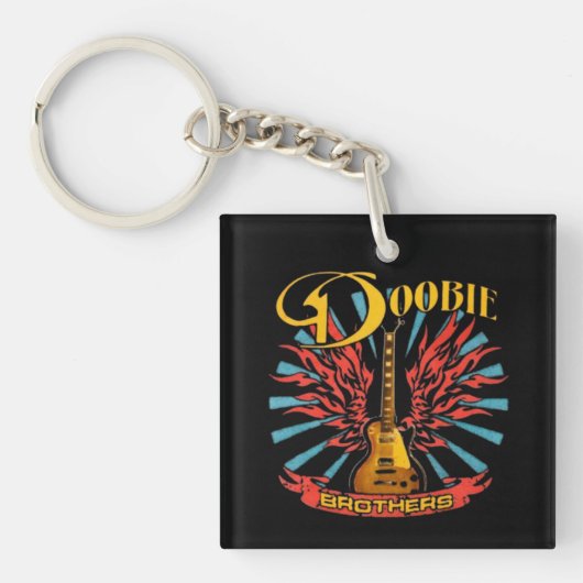 DOOBIE BROTHERS, DE DOOBIE BROTHERS, DOOBIE, BROT SLEUTELHANGER (Voorkant)