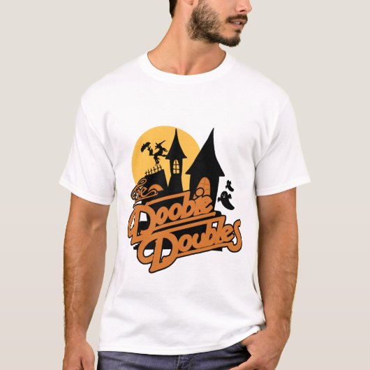 Doobie Doubles Haunted Jam T-shirt (Voorkant)