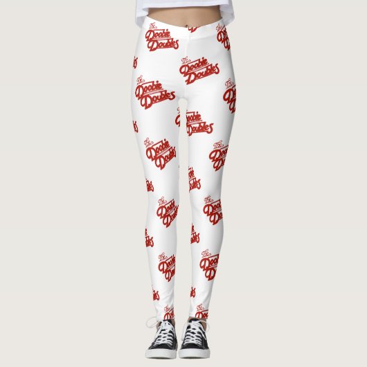 Doobie verdubbelt Logo Leggings (Voorkant)