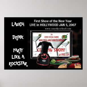 doobie vmix comedy cocktail poster 4 hunter