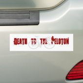 Dood aan de Peloton Bumpersticker (Op auto)