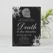 Dood aan haar twintiger uitnodiging (Staand voorkant)