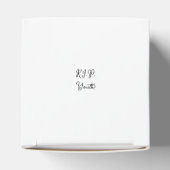 Dood aan mijn 20e verjaardag schedel bedankdoosjes (Bovenkant)