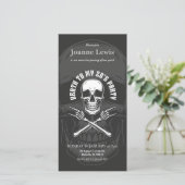 Dood aan mijn 20e verjaardag uitnodiging, 30e verj (Staand voorkant)