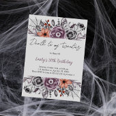 Dood aan mijn 20s Halloween Elk Jaar Verjaardagsfe Kaart