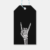 Dood aan mijn 20s Skeleton Cadeaulabel (Achterkant)