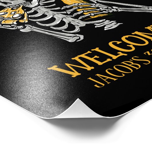 Dood aan mijn 20s Skeleton Foto Afdruk (Hoek)