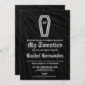 Dood aan mijn 20's verjaardag kaart (Voorkant / Achterkant)