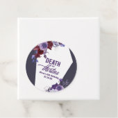 Dood aan mijn dertigers Bloemen 40ste verjaardagsf Bedankjes Labels (In situ)