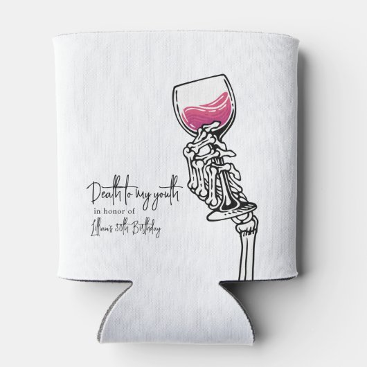 Dood aan mijn jeugd blikjeskoeler (Achterkant)