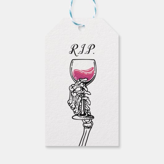 Dood aan mijn jeugd cadeaulabel (Achterkant)