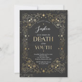 Dood aan mijn jeugd Halloween elke leeftijd verjaa Kaart (Voorkant)