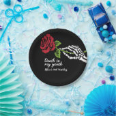 Dood aan mijn jeugd verjaardag uitnodiging papieren bordje (Feest)