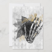 Dood aan mijn jeugdfeest | Partij Gothic Kaart (Achterkant)