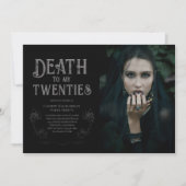 Dood aan mijn twintiger Foto 30e verjaardag Kaart (Voorkant)