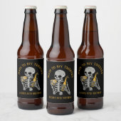 Dood aan mijn twintiger jaren bier etiket (Flessen)