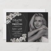 Dood aan mijn twintiger jaren Bloemen 30e verjaard Kaart (Voorkant)