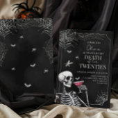 Dood aan mijn twintiger jaren Halloween Gotische v Kaart