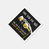 Dood aan mijn twintiger jaren servet (Hoek)