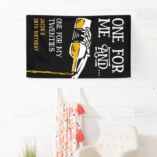 Dood aan mijn twintiger jaren spandoek