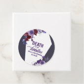 Dood aan mijn twintigers bloemenfeest 30ste verjaa bedankjes labels (In situ)