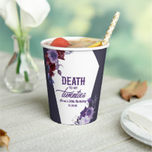 Dood aan mijn twintigers bloemenfeest 30ste verjaa