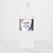 Dood aan mijn twintigers bloemenfeest 30ste verjaa waterfles etiket (Voorkant)
