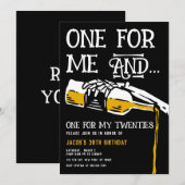 Dood aan mijn uitnodiging van 20. (Voorkant / Achterkant)