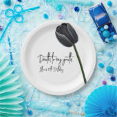 Dood aan mijn uitnodiging van 20 september papieren bordje (Feest)