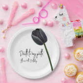 Dood aan mijn uitnodiging van 20 september papieren bordje (Feest)