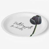 Dood aan mijn uitnodiging van 20 september papieren bordje (Gekanteld)