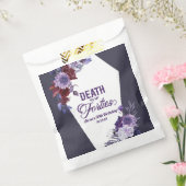 Dood aan mijn veertig bloemen 50ste verjaardagsfee bedankzakje (Gezegeld)