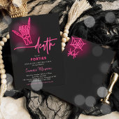 Dood aan mijn veertiger Halloween 50ste verjaardag Kaart