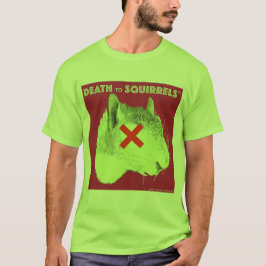 DOOD AAN SQUIRRELS™ t-shirt3 limoen T-shirt