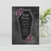 Dood aan Twenties Kist Verjaardagsfeest Kaart (Staand voorkant)