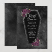 Dood aan Twenties Kist Verjaardagsfeest Kaart (Voorkant / Achterkant)