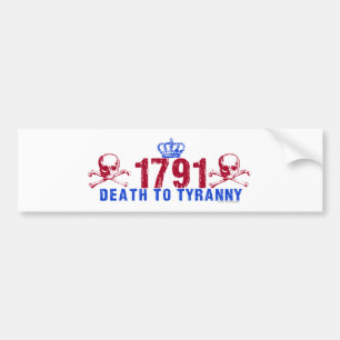 Dood aan Tyranny Bumpersticker