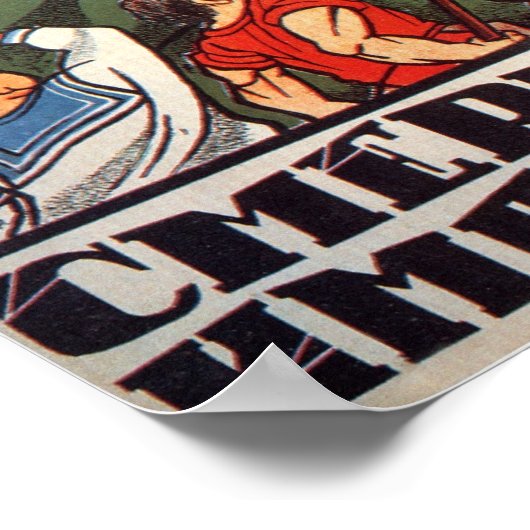 Dood aan wereldimperialisme poster (Hoek)