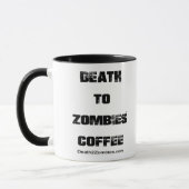Dood aan Zombies Coffee Mok (Links)
