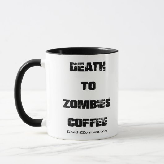 Dood aan Zombies Coffee Mok (Links)