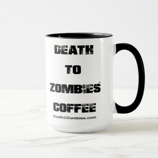 Dood aan Zombies Coffee Mok (Rechts)
