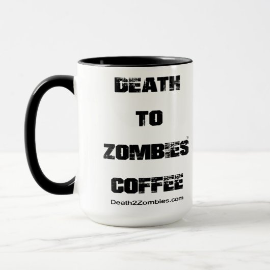 Dood aan Zombies Coffee Mok (Links)