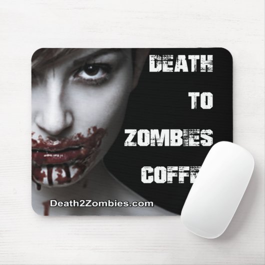 Dood aan Zombies Coffee Muismat (Met muis)