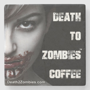 Dood aan Zombies Coffee-Onderzetters Stenen Onderzetter