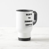 Dood aan Zombies Coffee Reisbeker (Voorkant rechts)