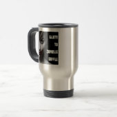 Dood aan Zombies Coffee Reisbeker (Voorkant links)