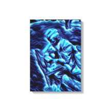 Dood & Belastingen Acryl Airbrush op Canvas