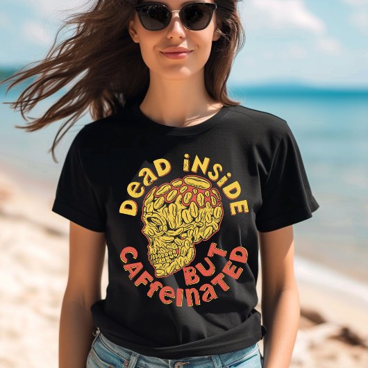 Dood binnen, maar met cafeïnevrije T-shirt